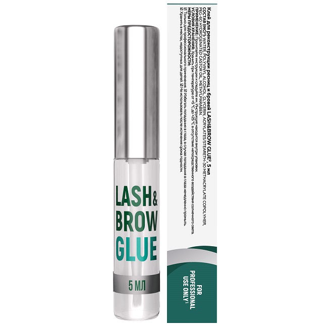 Innovator Cosmetics Клей для реконструкции ресниц и бровей LASH&BROW GLUE, 5 мл
