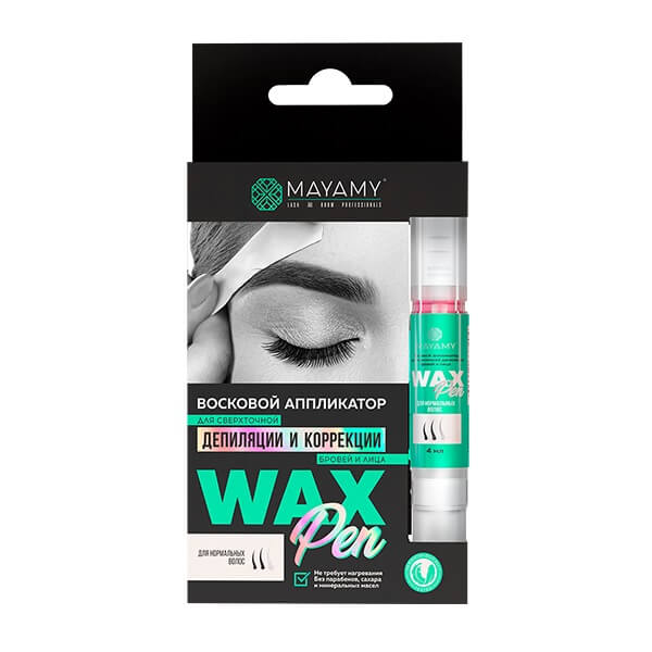 Innovator Cosmetics Аппликатор восковой для сверхточной депиляции бровей и лица Mayamy Normal, 4 мл