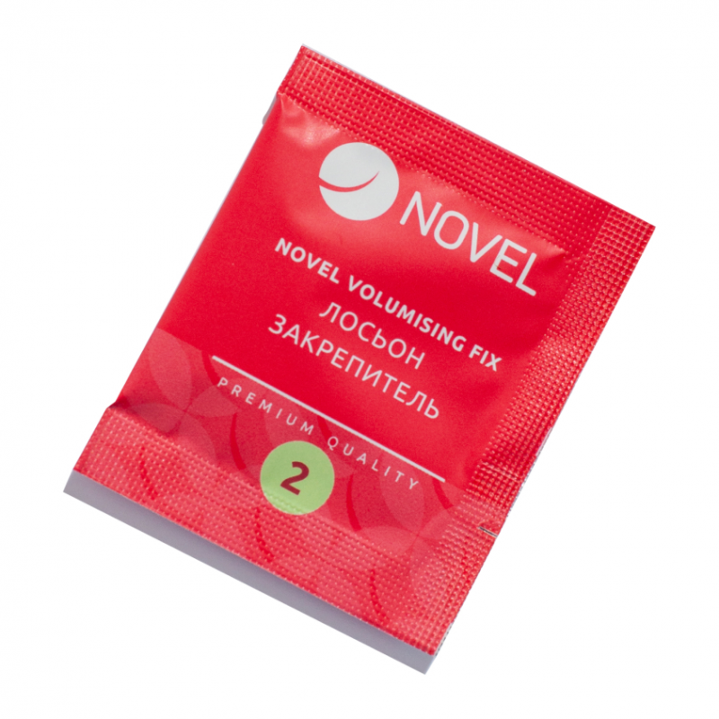 Novel Состав №2 Объемный закрепитель для ламинирования ресниц и бровей, саше