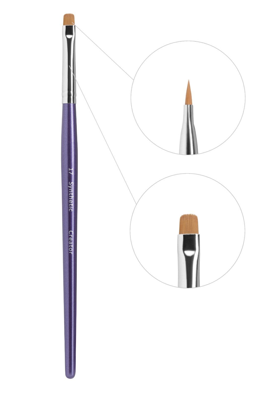 Creator Synthetic Кисть Синтетик (овальная) №17