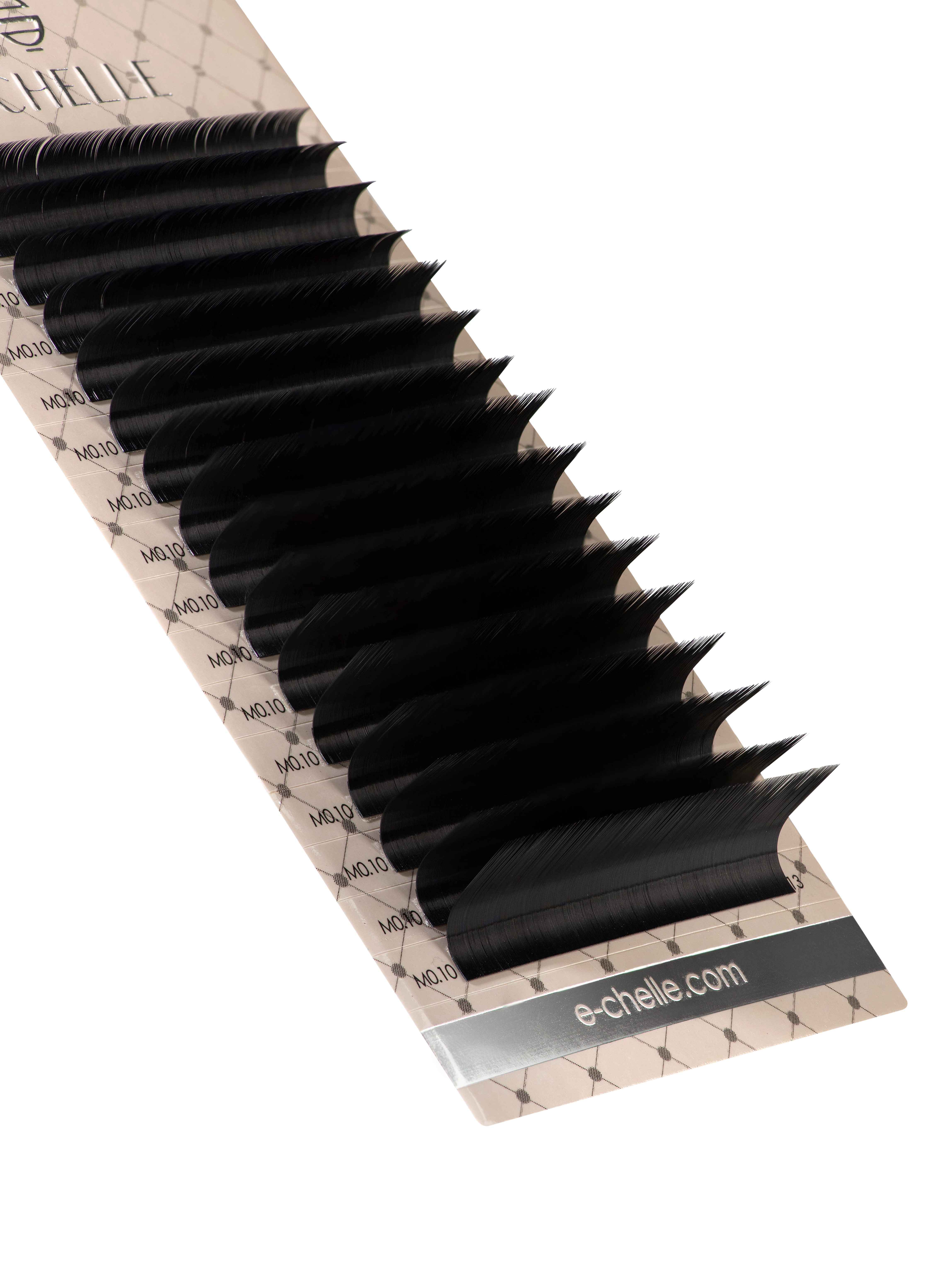 E'chelle Ресницы BLACK черные - 16 линий