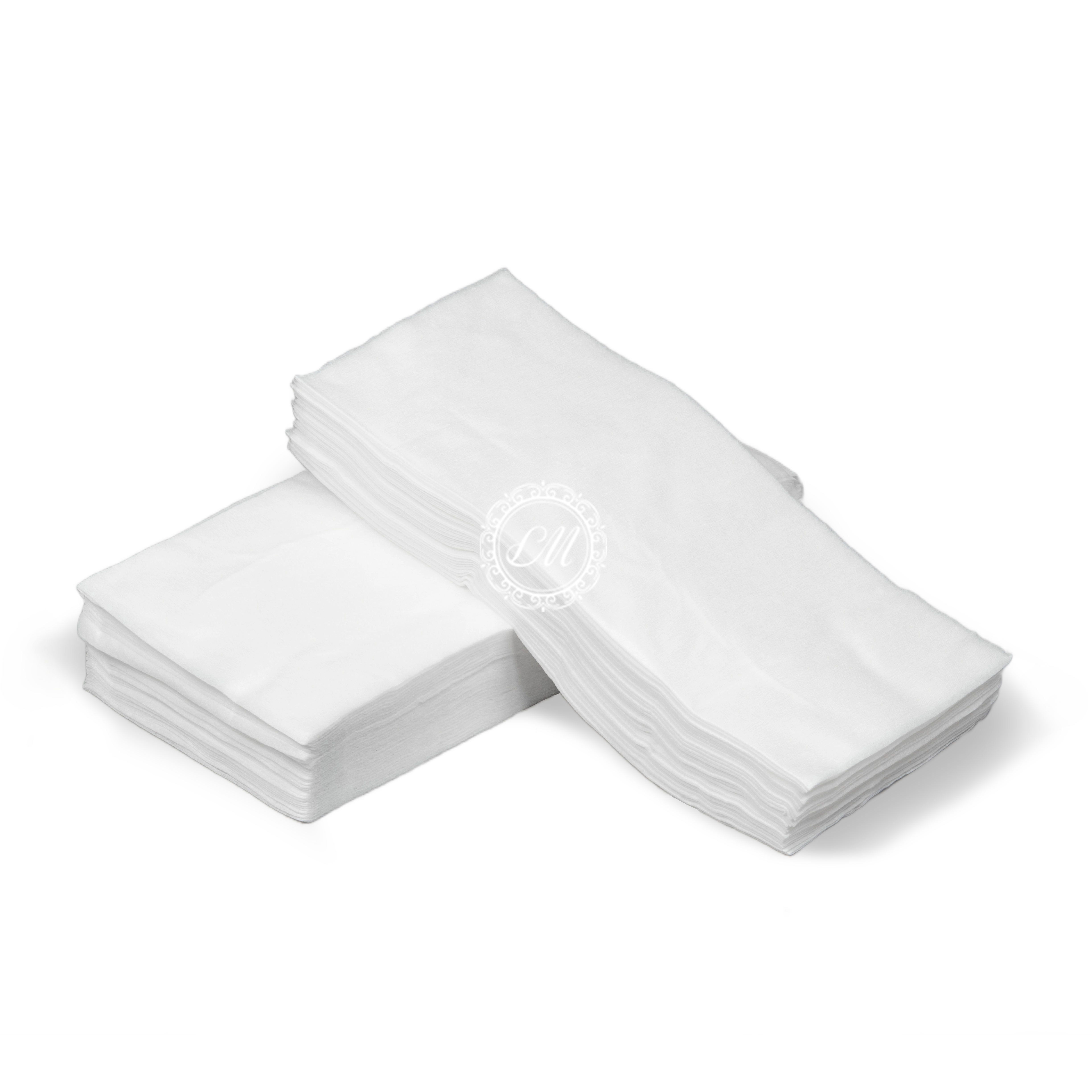 Чистовье Полотенца Классик из спанлейса в штучной укладке Белый, 35х70 см, 50 шт/уп