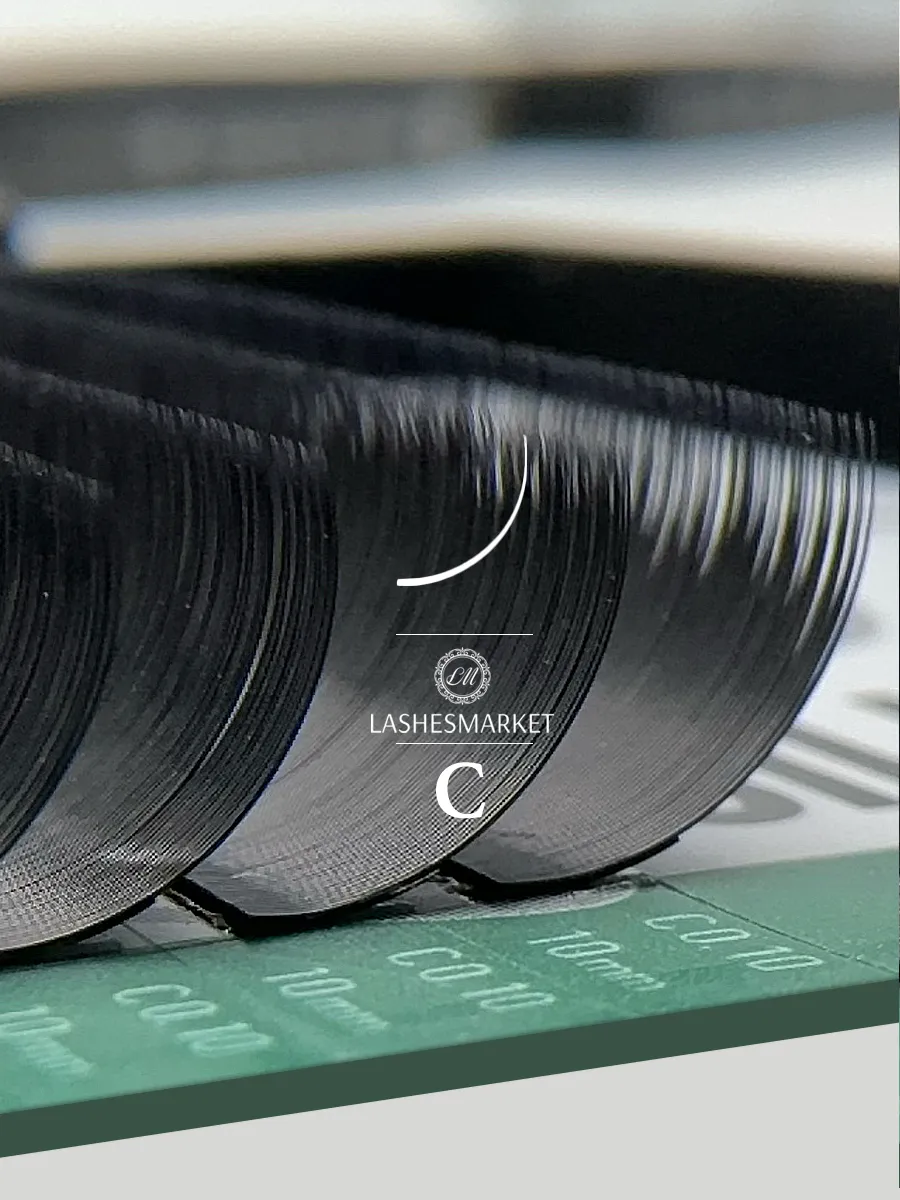 Lovely Ресницы черные MINI - 6 линий