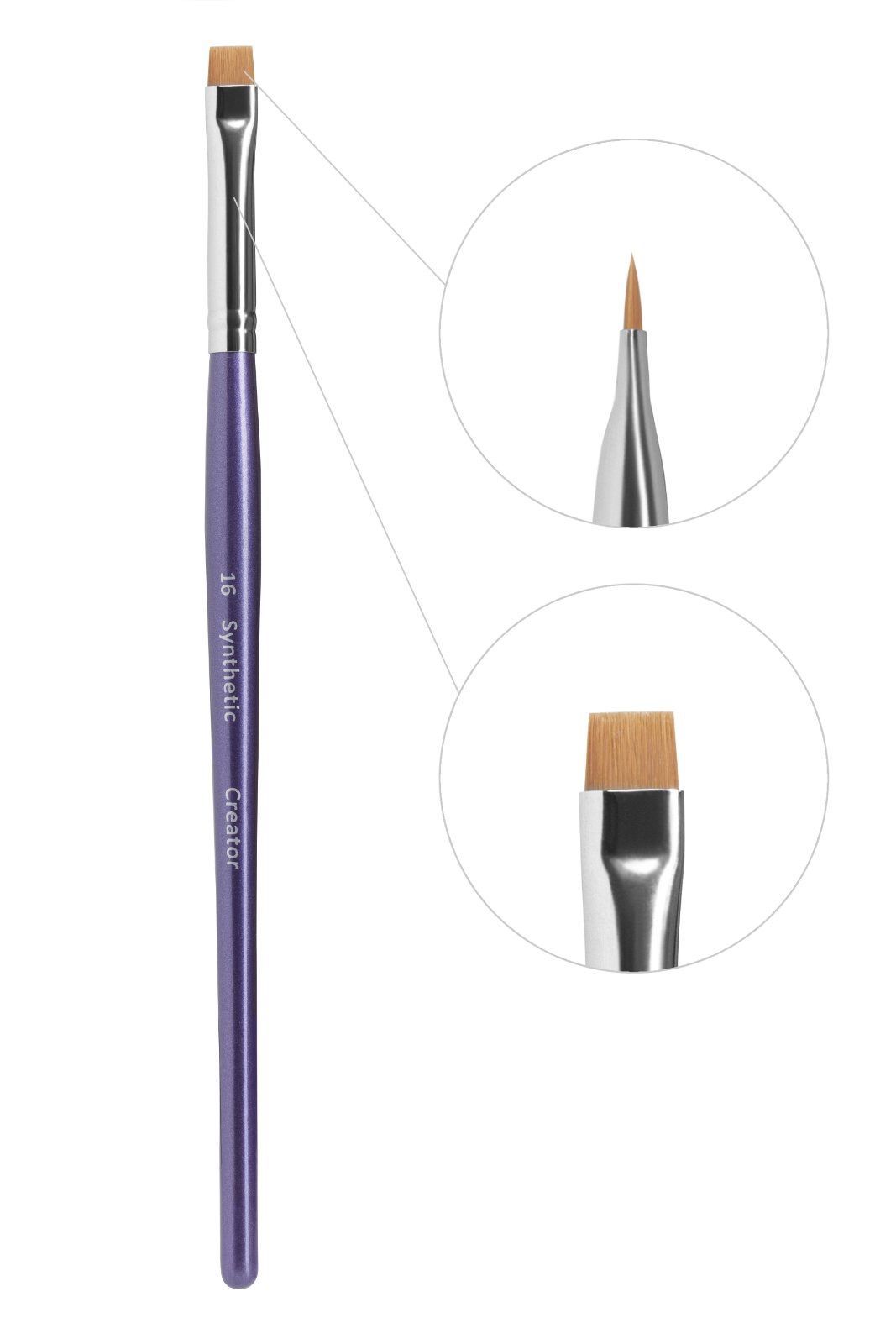 Creator Synthetic Кисть Синтетик (ровная) №16