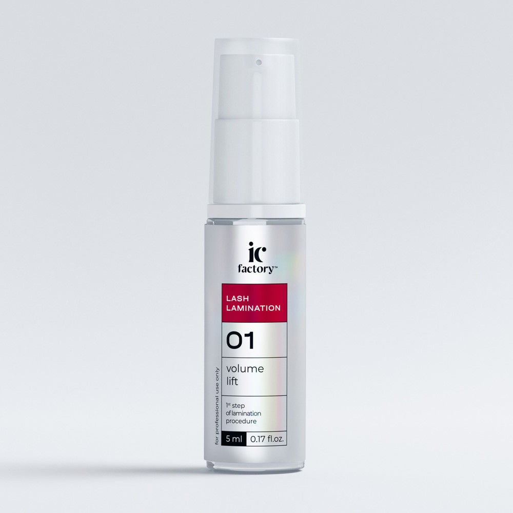 IC Factory Состав №1 для ламинирования ресниц VOLUME LIFT, 5 мл