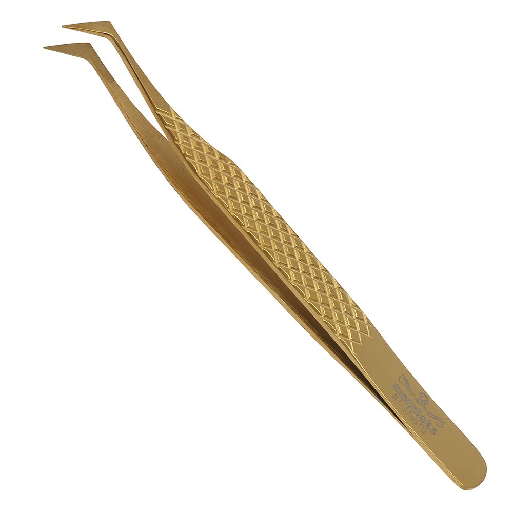 Metaleks Пинцет Золото - Топорик (RT-376STG)