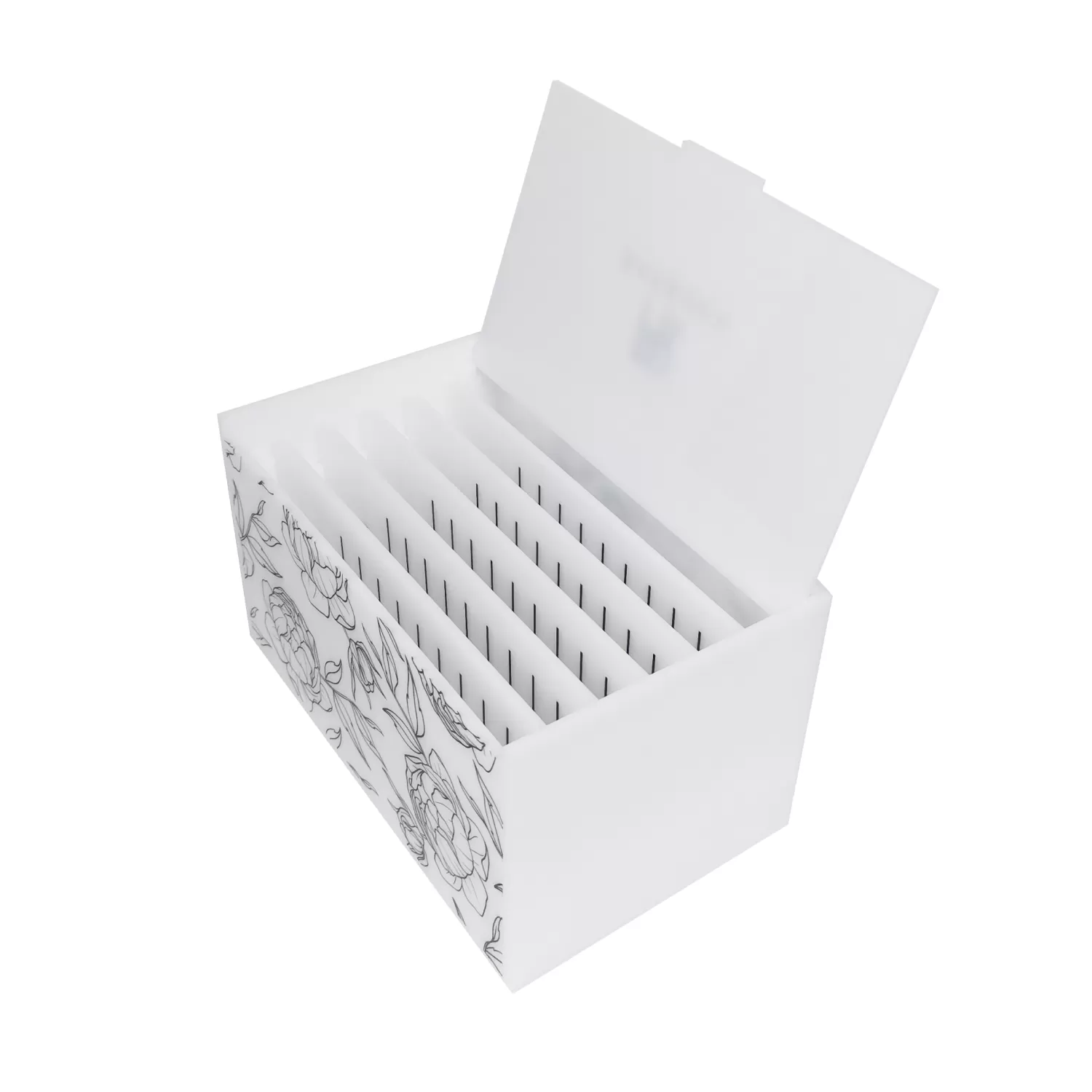 Barbara Лэшбокс белый 5 планшетов Пион