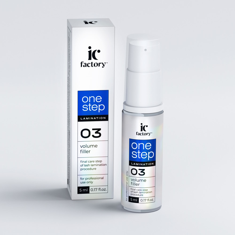 IC Factory Состав для ламинирования ресниц ONE STEP VOLUME FILLER, 5 мл