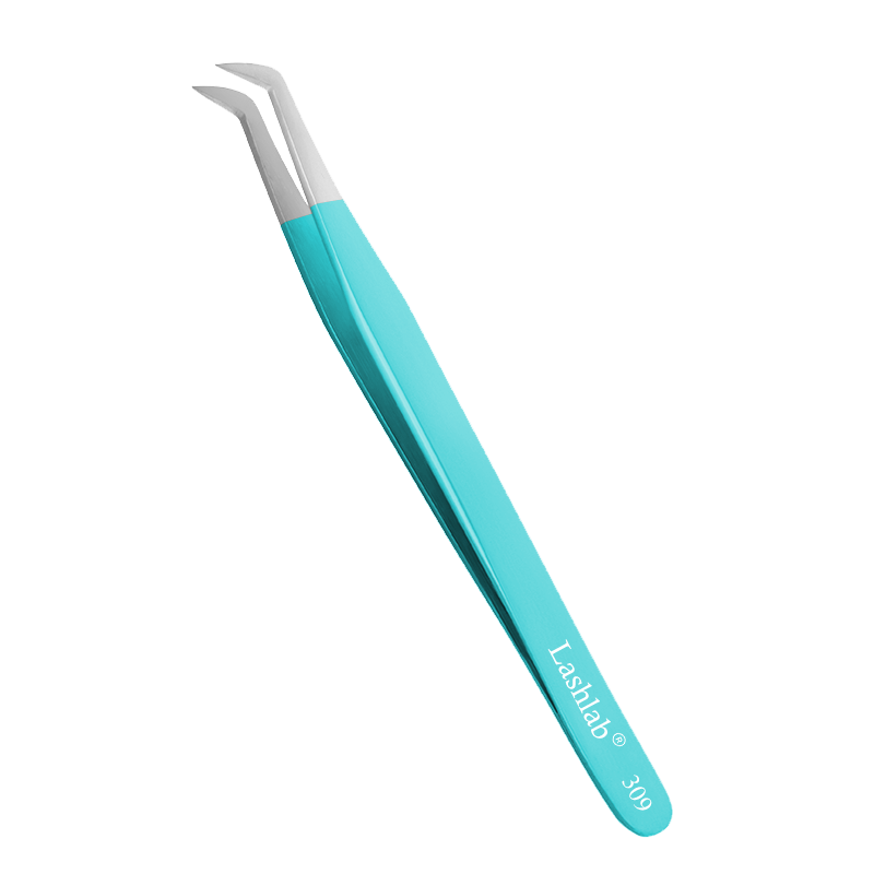 Lashlab пинцет для наращивания ресниц Сапожок №309