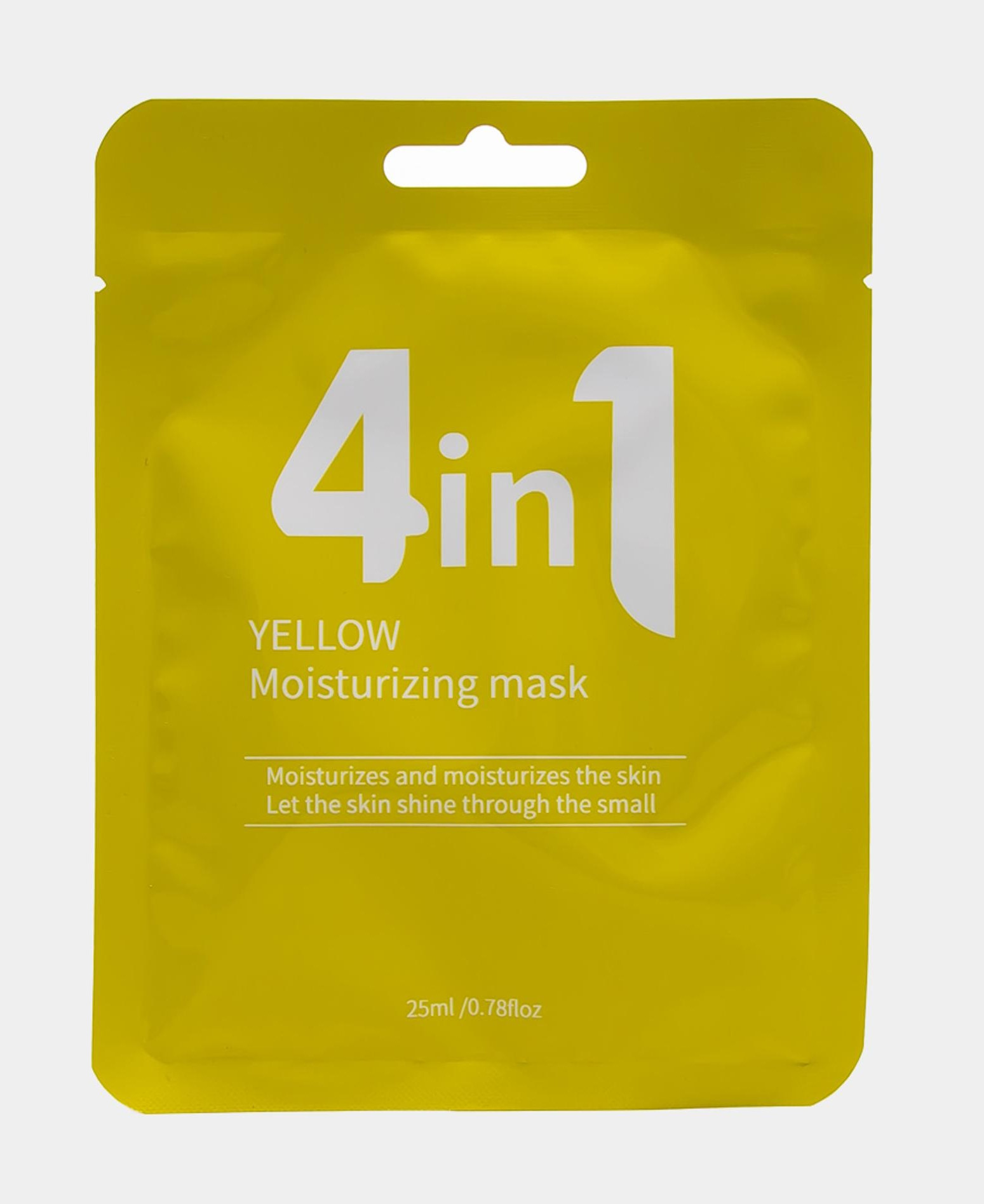 Увлажняющая тканевая маска для лица 4 в 1