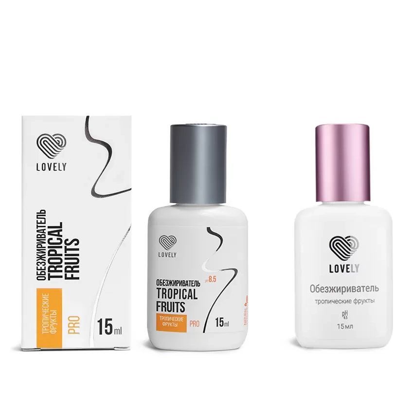 Lovely Обезжириватель с ароматом тропические фрукты, 15 мл