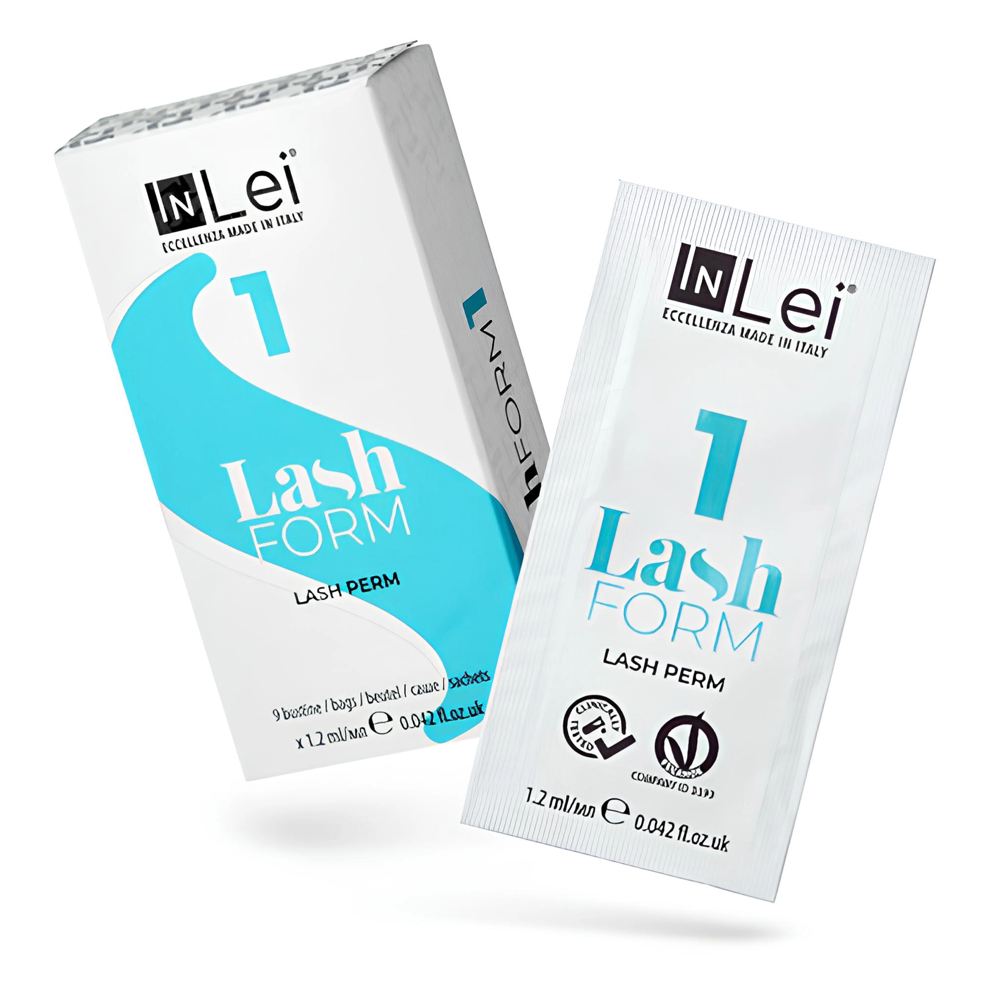 InLei Состав перманентный для ресниц Lash Form 1. Объем: 1,2 мл