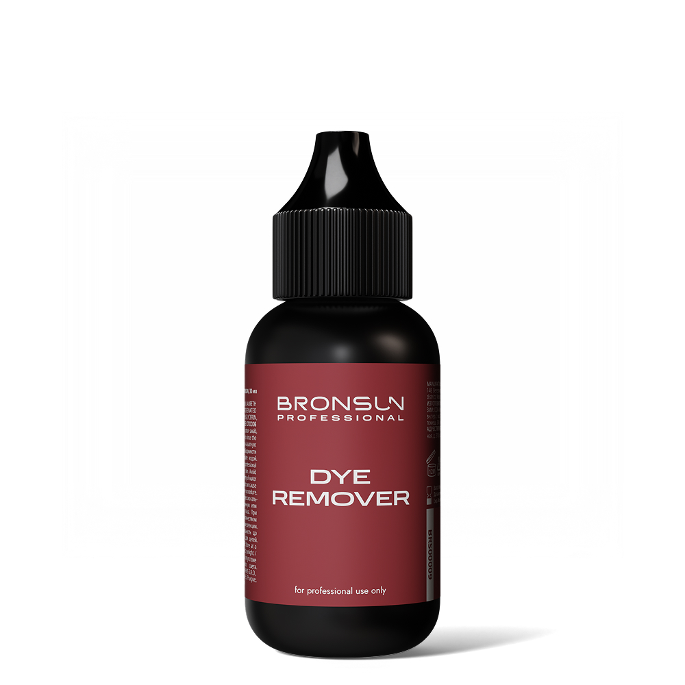 Bronsun Ремувер для удаления краски с кожи, 30 мл