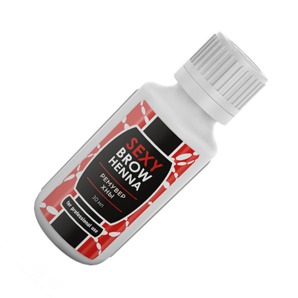 Innovator Cosmetics Ремувер для удаления хны с кожи Sexy Brow Henna, 30 мл