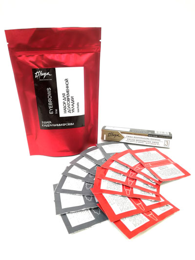 Thuya Набор для долговременной укладки бровей (Саше)