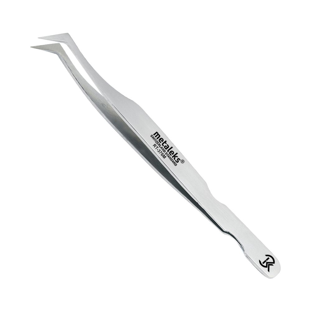 Metaleks Пинцет Сталь - топорик (RT-376M)