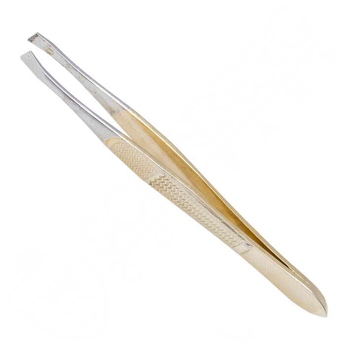Solinberg Пинцет для бровей 047 (ручная заточка)