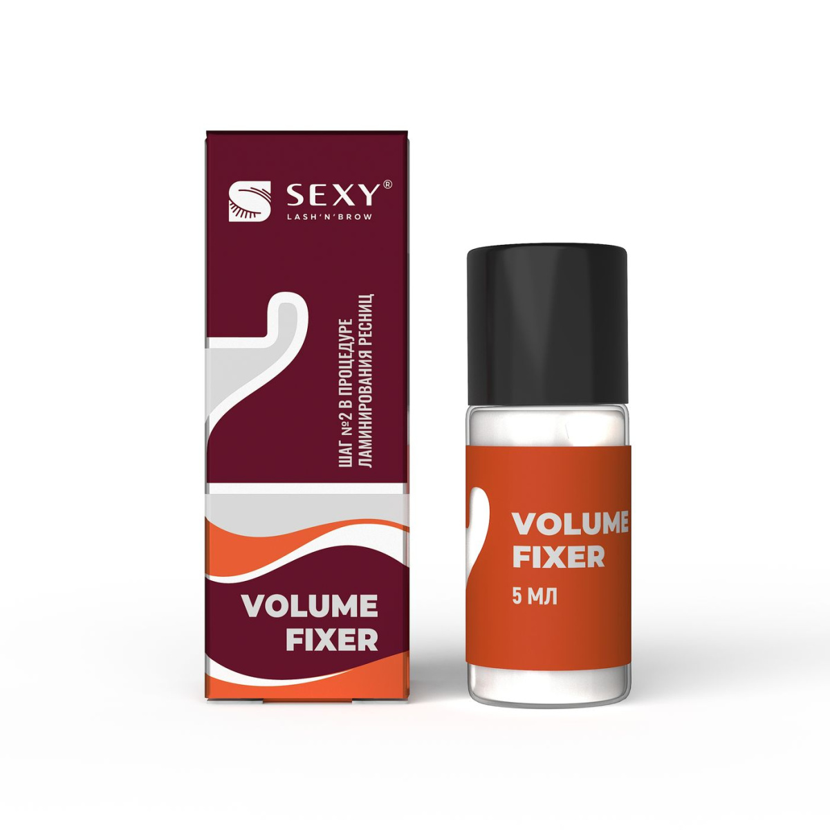 Innovator Cosmetics Состав для ламинирования ресниц и бровей №2 Volume Fixer, 5 мл