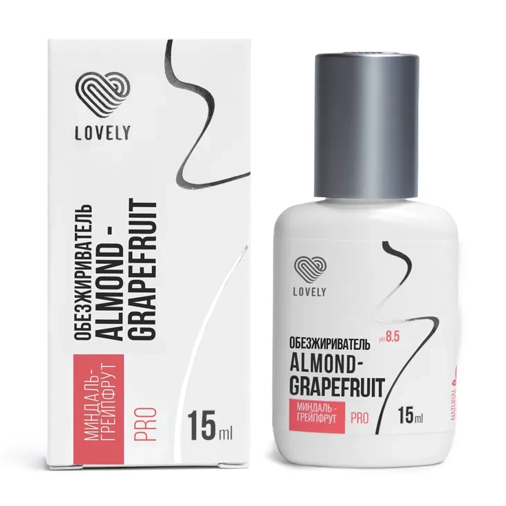 Lovely Обезжириватель с ароматом миндаль грейпфрут, 15 мл
