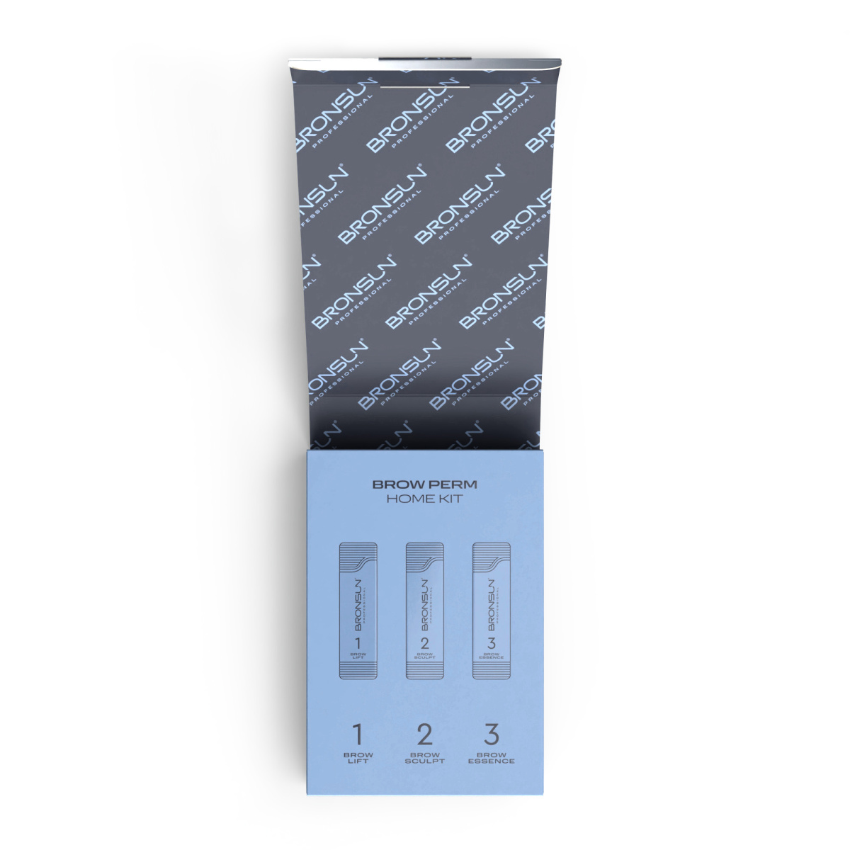 Bronsun Набор домашний для долговременной укладки бровей BROW PERM