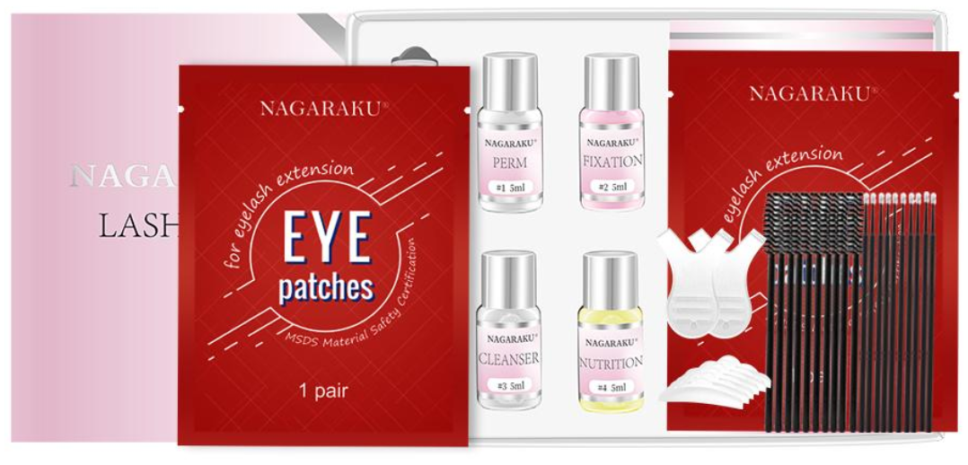 Nagaraku набор для ламинирования ресниц Lash Lift (MILD)