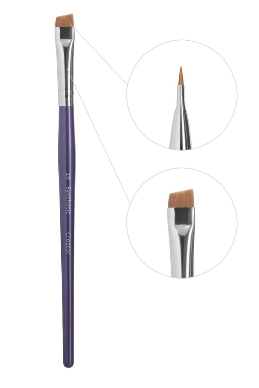 Creator Synthetic Кисть Синтетик (скошенная широкая) №19