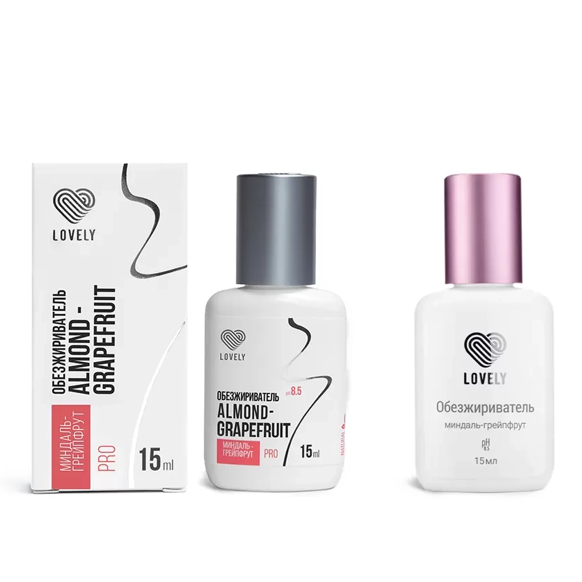 Lovely Обезжириватель с ароматом миндаль грейпфрут, 15 мл