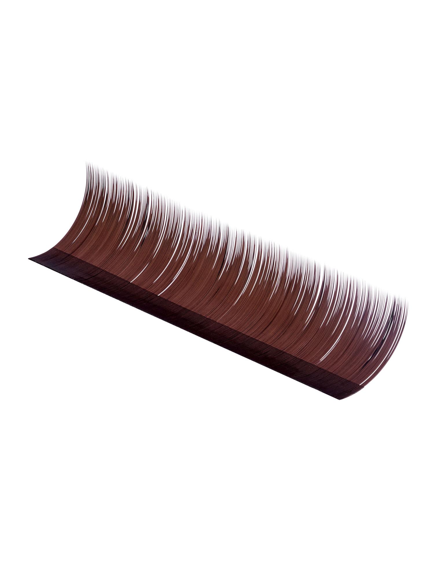 E'chelle Ресницы BRUNETTE коричневые - 16 линий, MIX