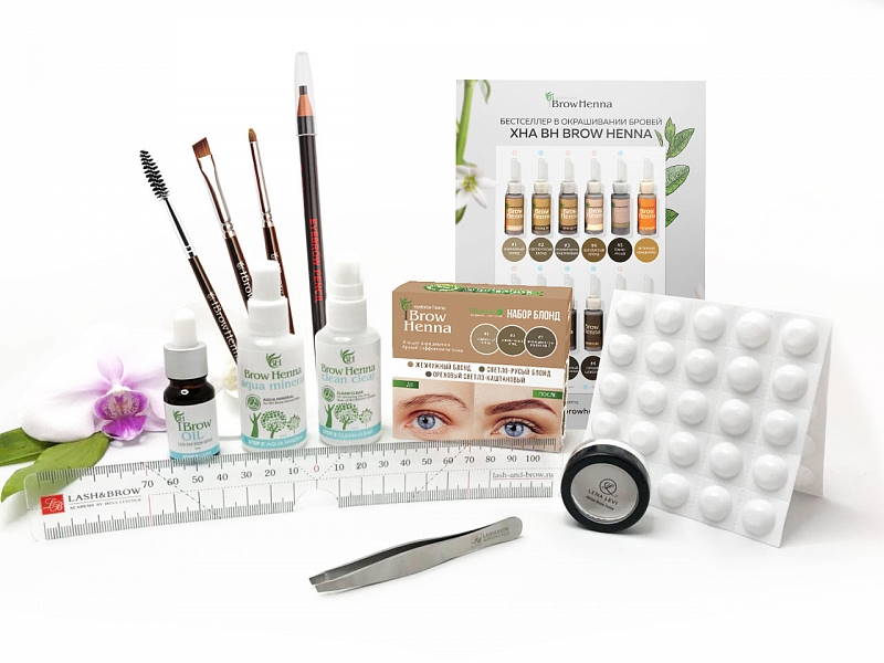 Список материалов мастера бровиста. Что входит в стартовый набор бровиста?