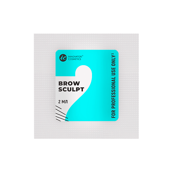 Innovator Cosmetics Саше с составом №2 для долговременной укладки бровей Brow Sculpt, 2 мл