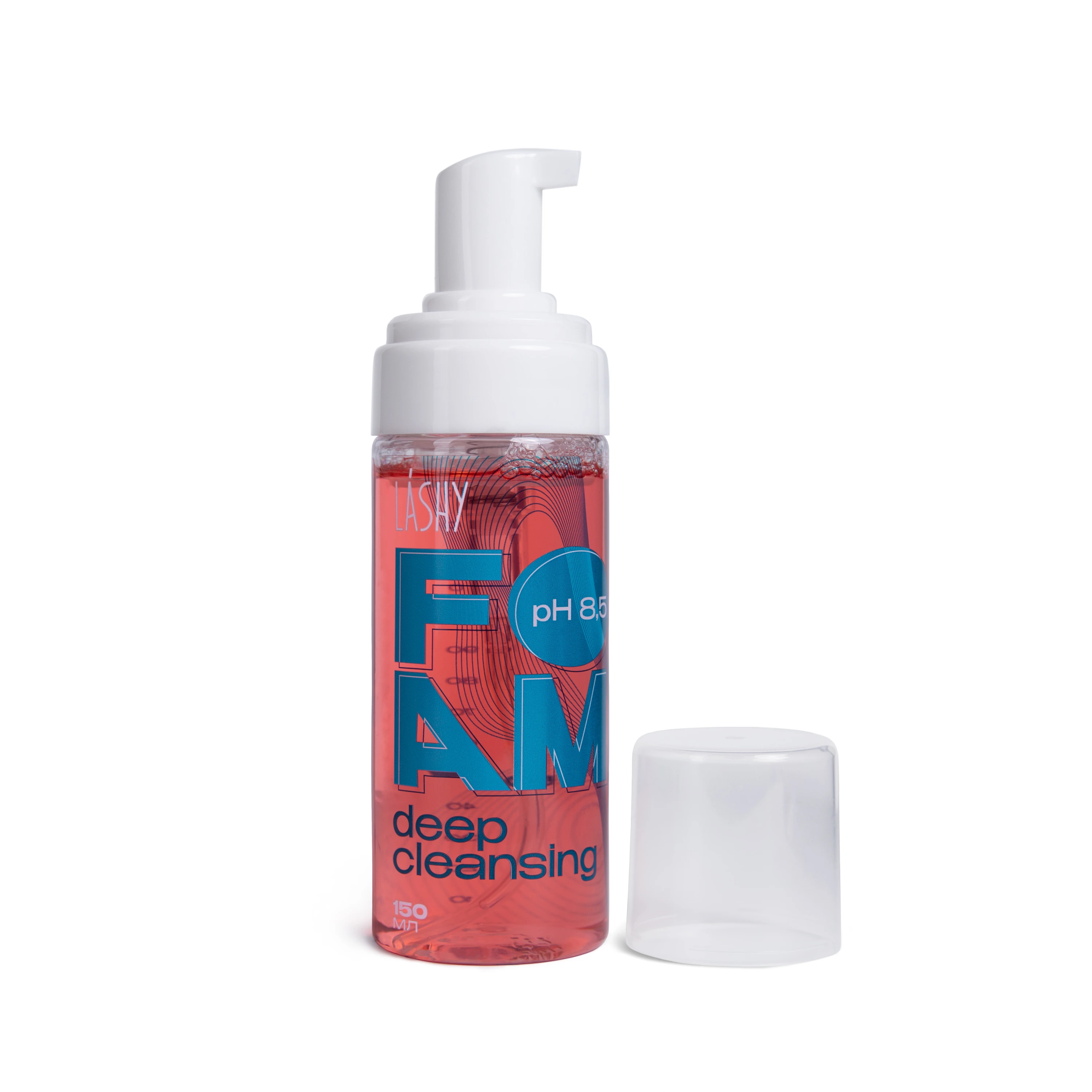 LASHY Пенка "DEEP CLEANSING foam" с протеинами пшеницы, 150 мл
