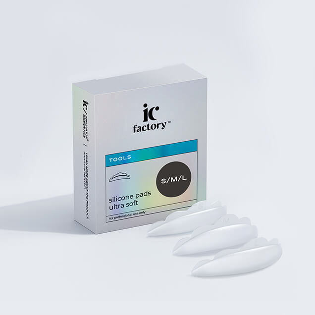 IC Factory Набор валиков силиконовых ULTRA SOFT (3 размера)