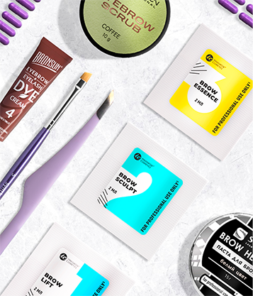 Для оформления бровей