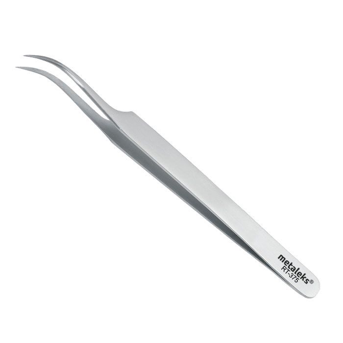 Metaleks Пинцет Сталь - Тип S (RT-375)
