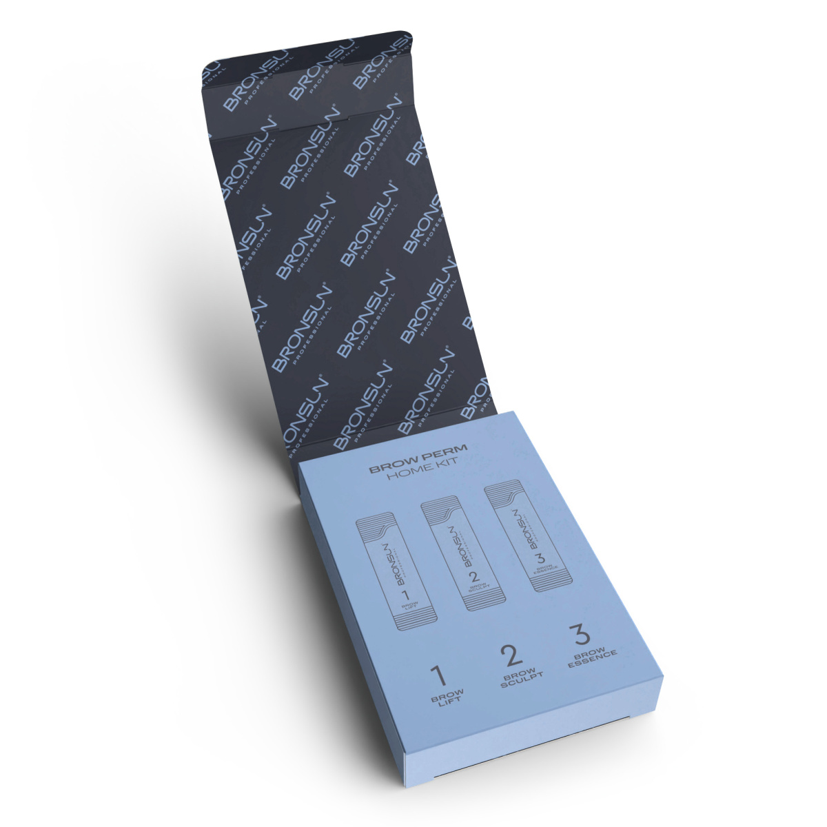 Bronsun Набор домашний для долговременной укладки бровей BROW PERM