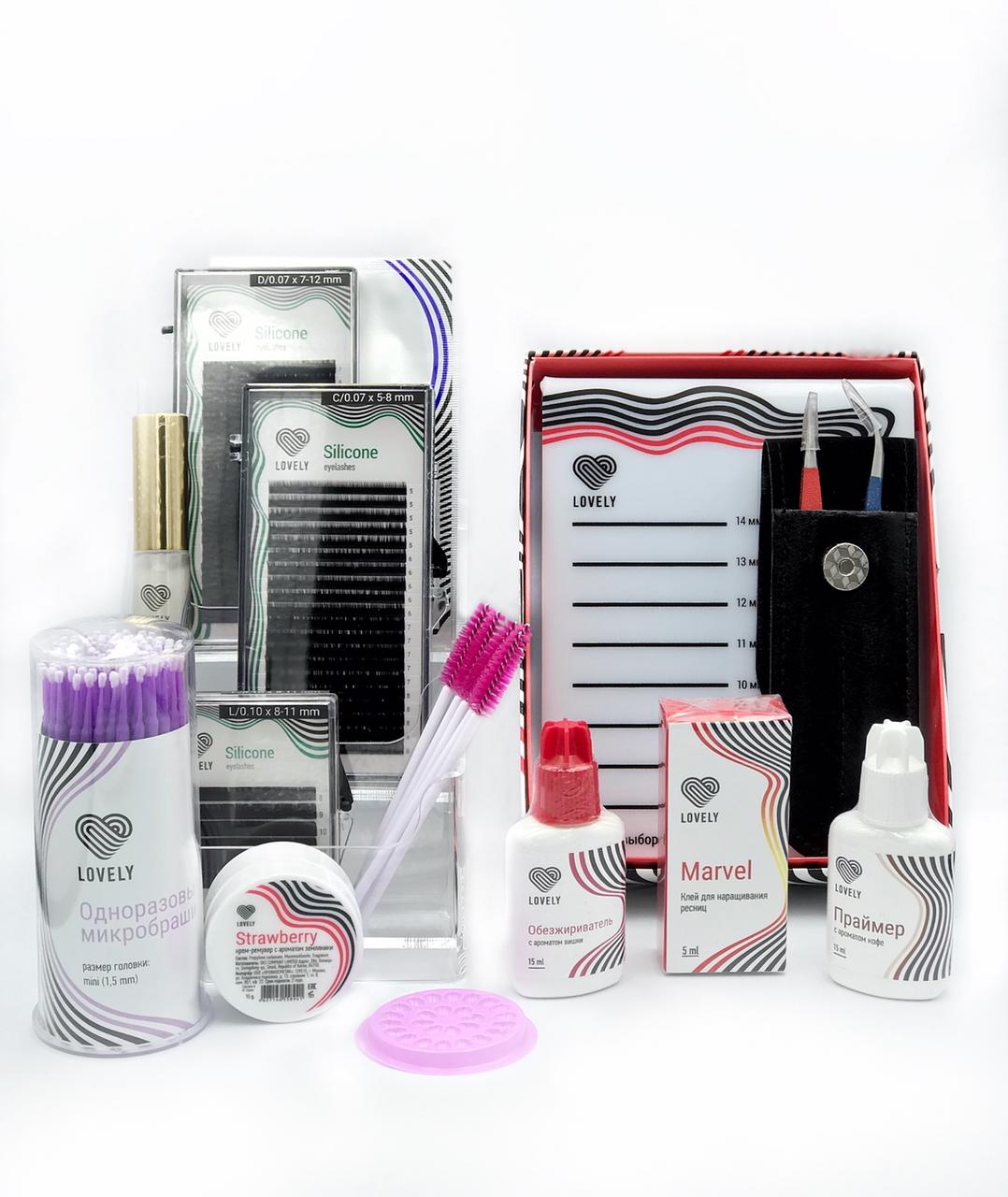 Список материалов для наращивания ресниц