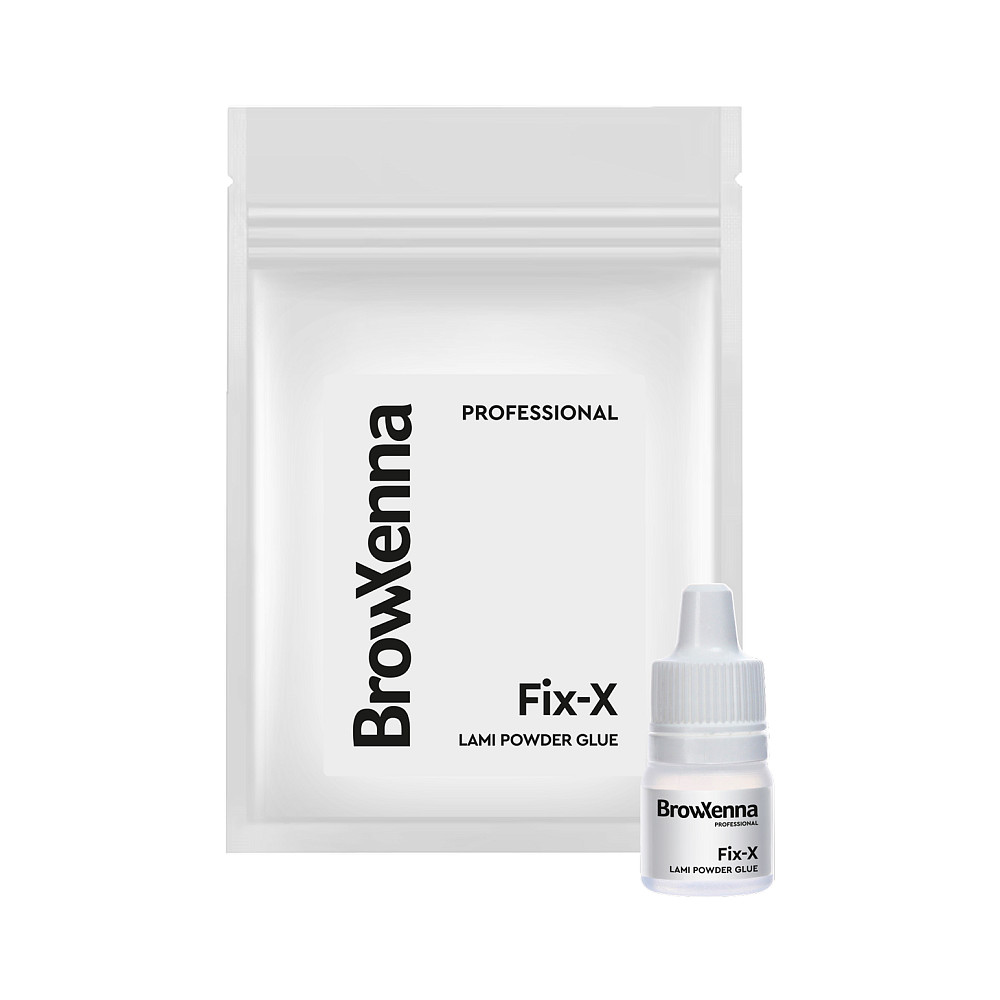BrowXenna Пудра для ламинирования Fix-X Lami Powder Glue, 3 мл
