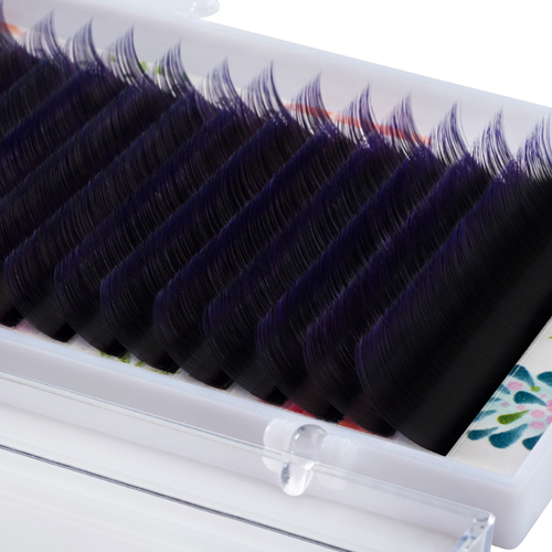 Lash&Go Ресницы Омбре Фиолетовые - 6 линий, MIX