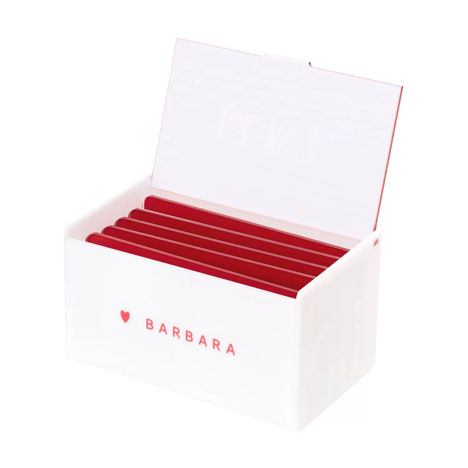 Barbara Фирменный лэшбокс Love (5 планшетов)