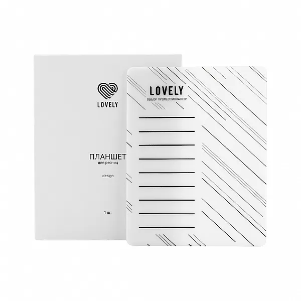 Lovely Планшет для ресниц № 1, Design