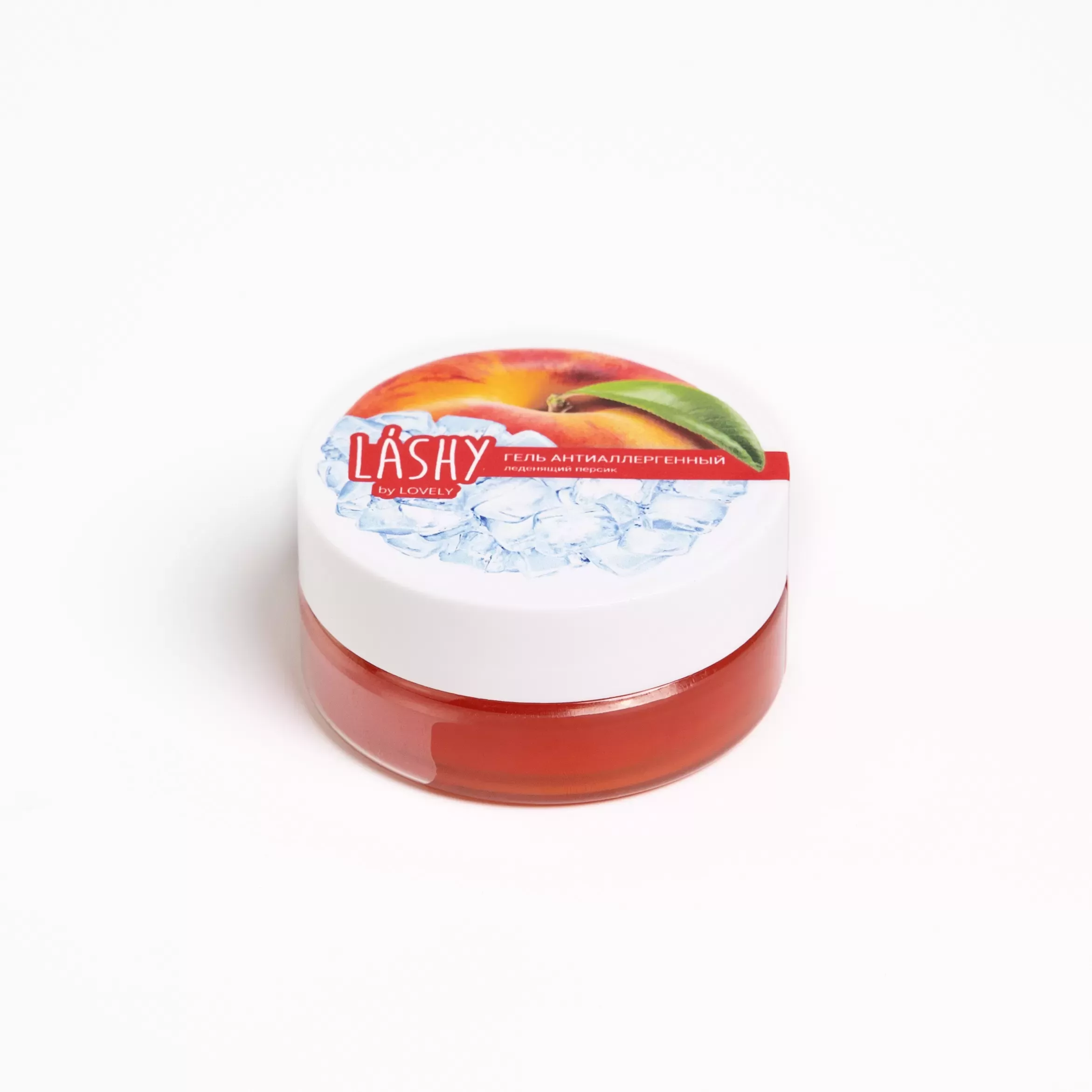 Lashy Антиаллергенный гель с ароматом леденящего персика, 50 г.