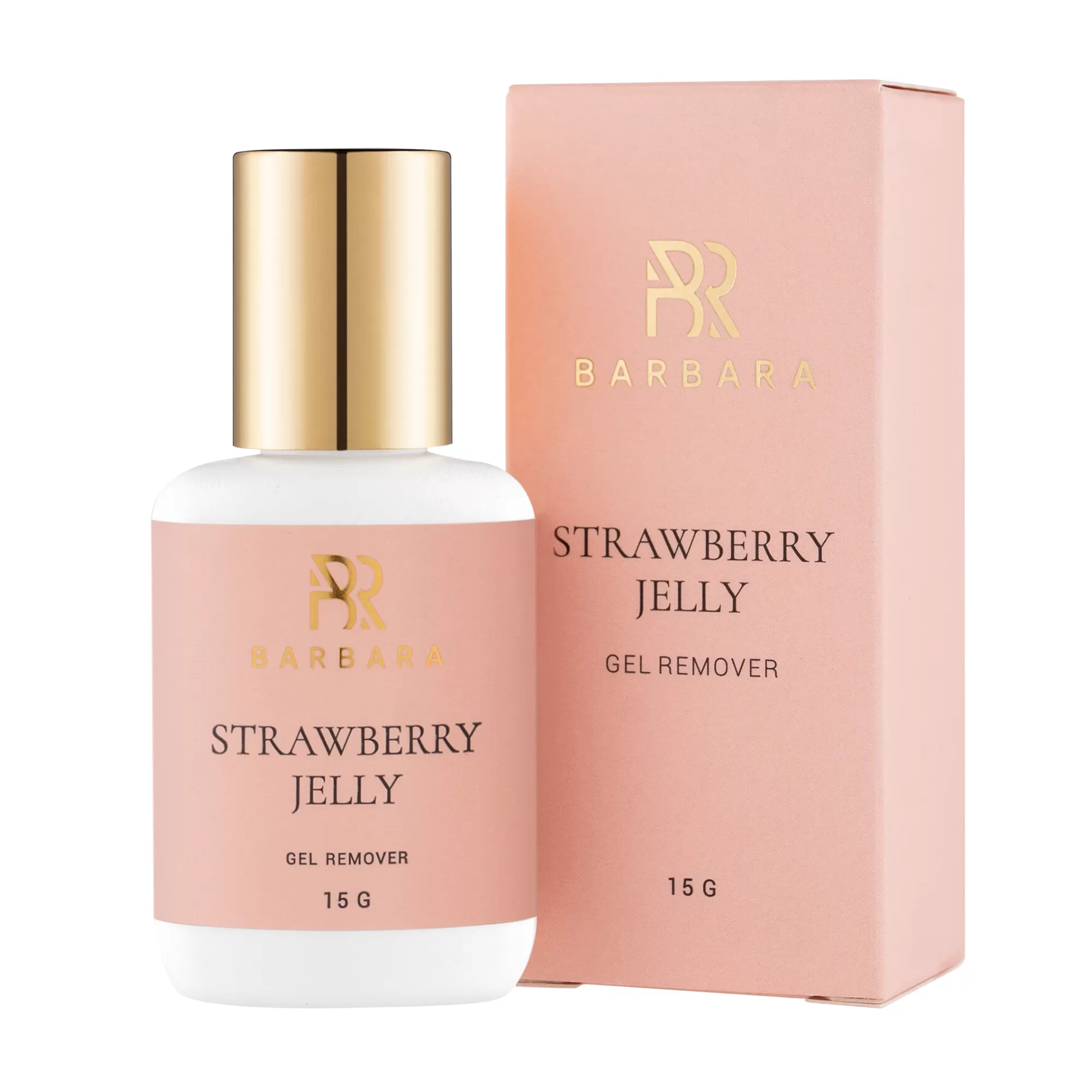 Barbara Гелевый ремувер с ароматом клубники, 15 мл