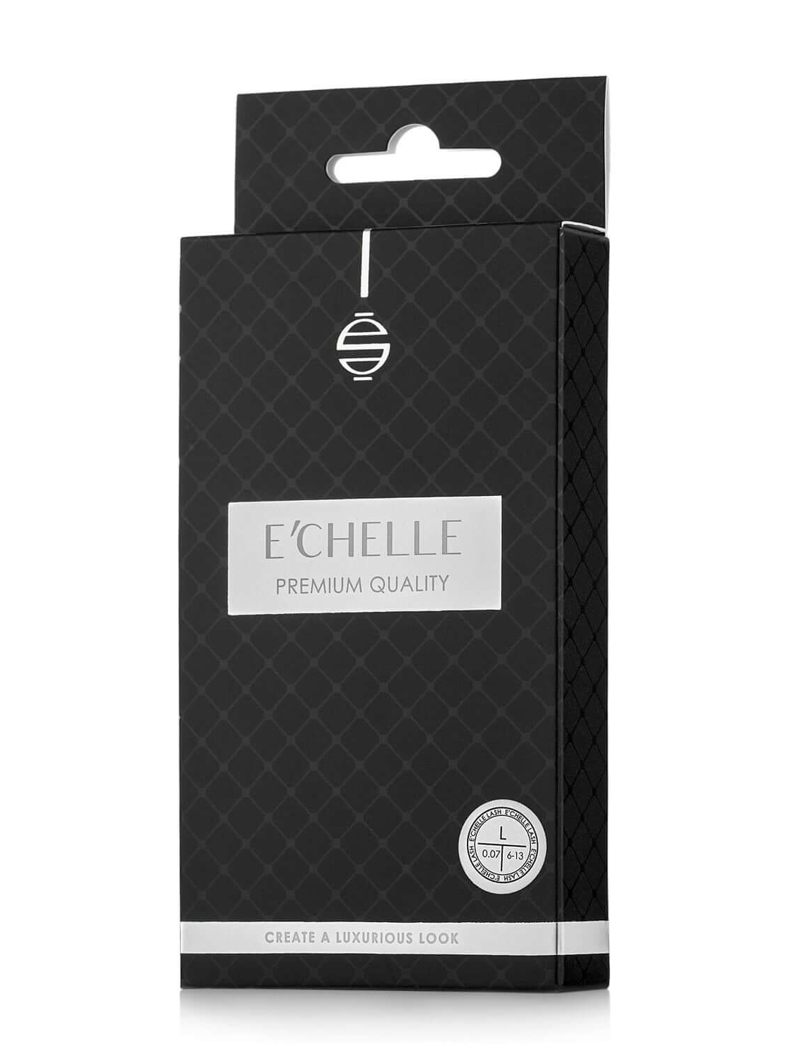 E'chelle Ресницы BLACK черные - 16 линий