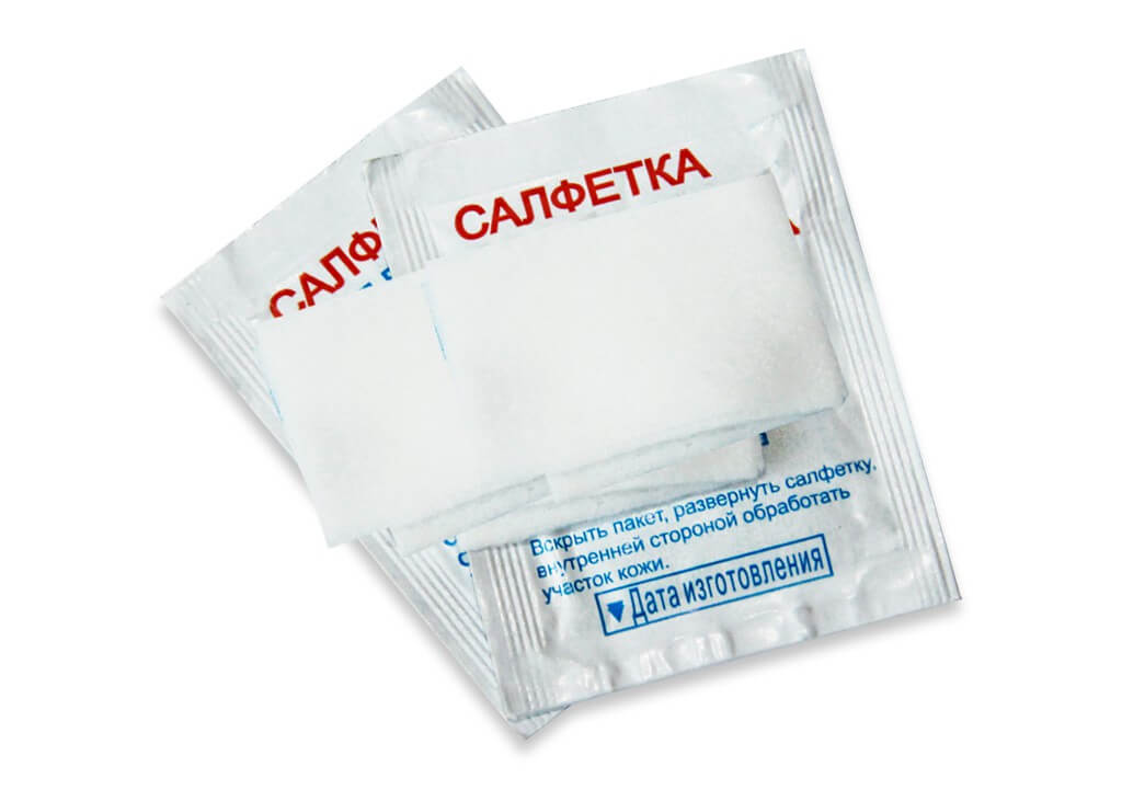 Салфетки дезинфицирующие (100 шт)