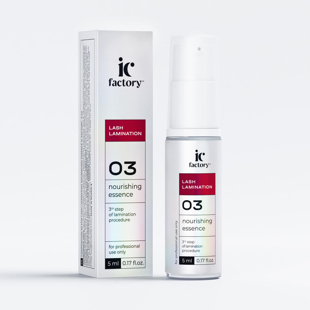 IC Factory Состав №3 для ламинирования ресниц NOURISHING ESSENCE, 5 мл