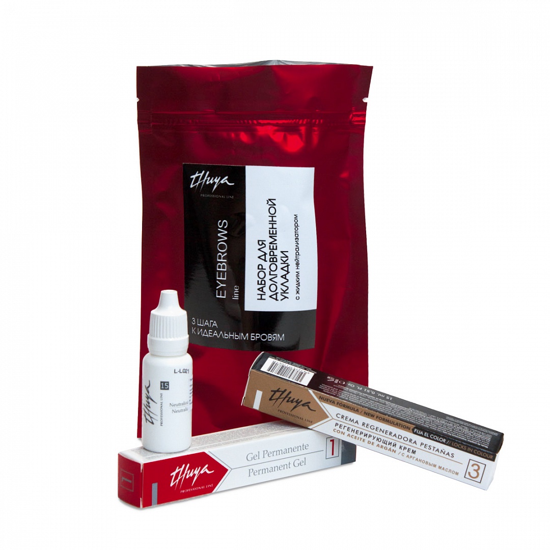 Thuya Набор для долговременной укладки бровей (Жидкий нейтрализатор)