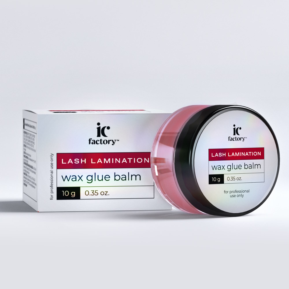 IC Factory Клей-воск для ламинирования ресниц WAX GLUE BALM, 10 г