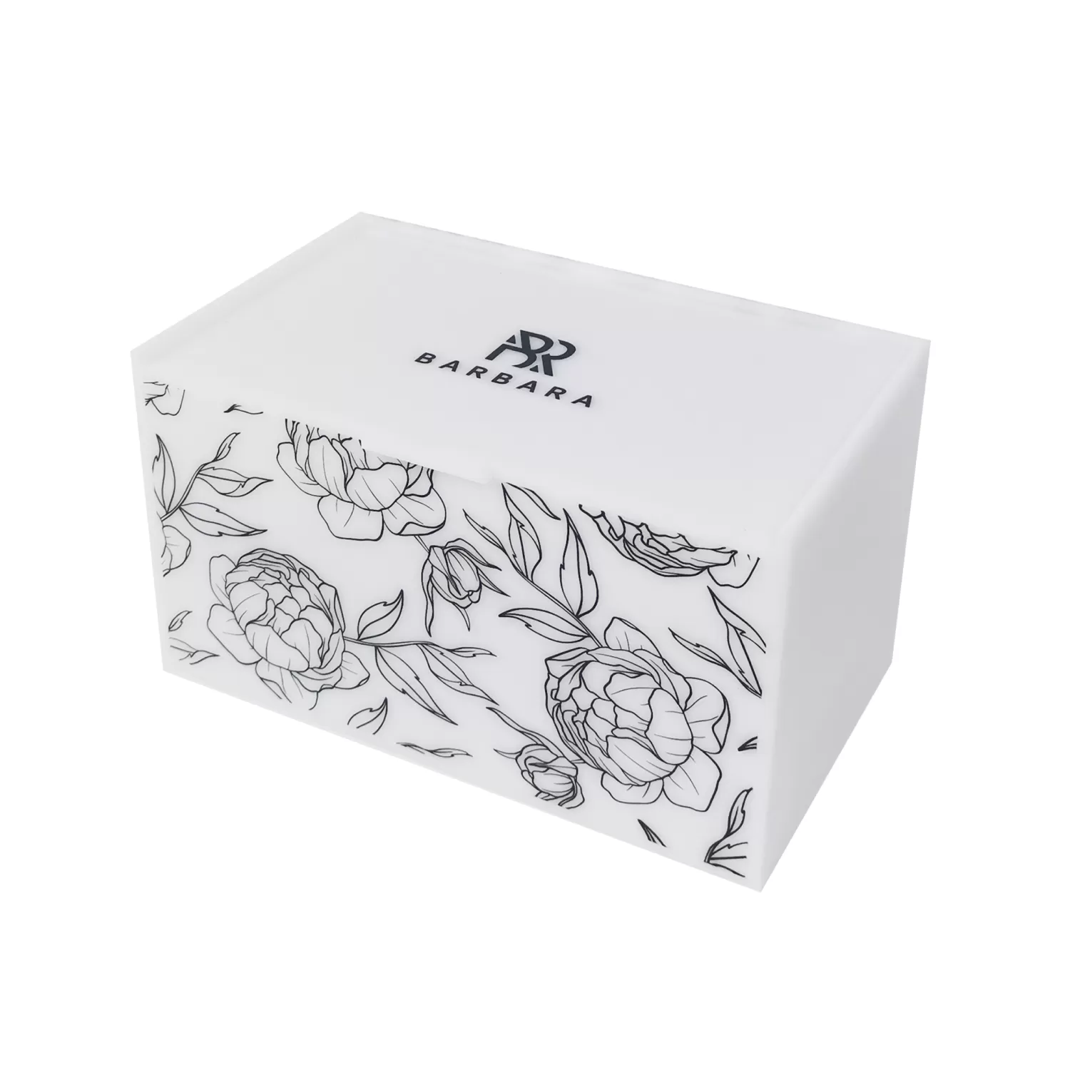 Barbara Лэшбокс белый 5 планшетов Пион