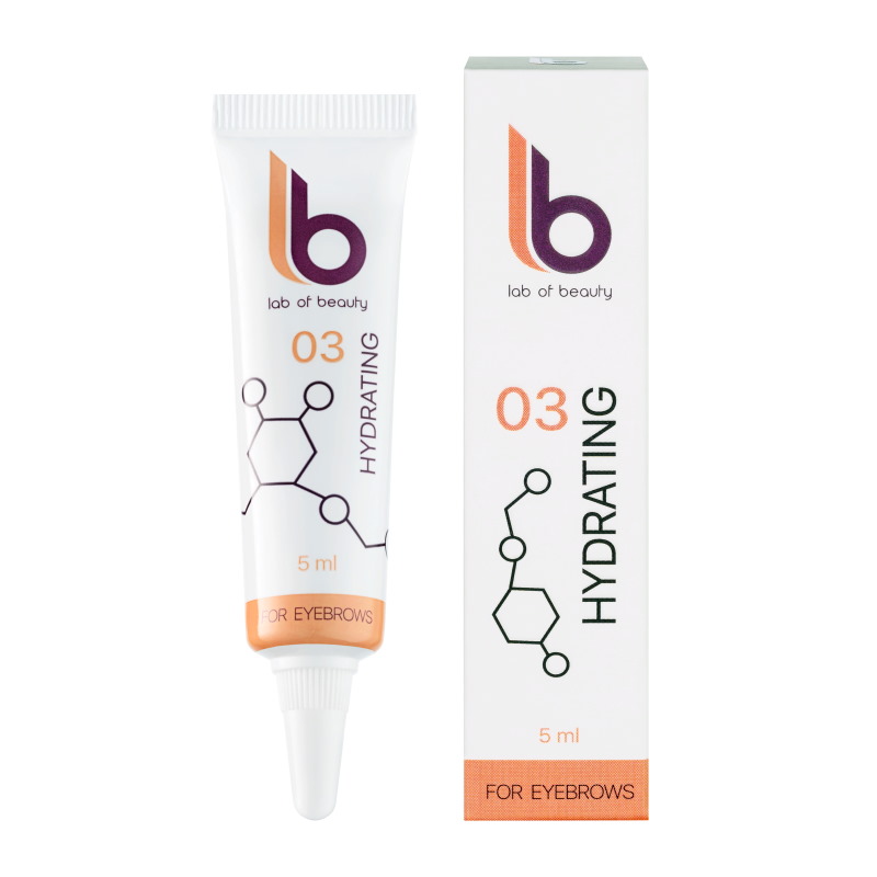 Lash Botox Состав для долговременной укладки бровей №3 LB HYDRATING LOTION, туба 5 мл