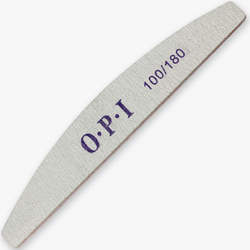OPI Пилка для ногтей ЛОДКА Тонкая 100/180 (18см) (50шт/уп)
